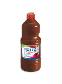 Gouache Giotto, flacon de 1l, marron