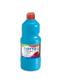 Gouache Giotto, flacon de 1l, bleu primaire