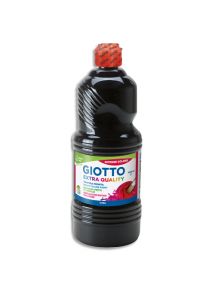 Gouache Giotto, flacon de 1l, noir