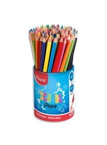 Crayon de couleur Color'Peps, pot de 72