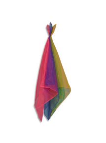 Lot de 12 foulards de jonglage