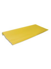 Rouleau de papier Kraft 65g, format 0,68x3 m, jaune