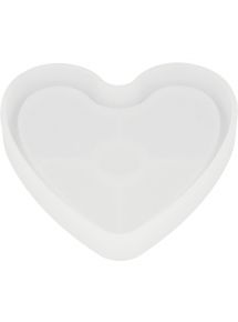 Moule en silicone pour plâtre forme coeur