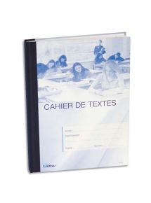 Cahier de texte de la classe 232 pages