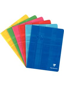 Cahier Metric 17x22cm, 48p, grands carreaux, piqûre 90g