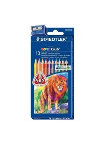 Etui de 10 crayons de couleur triangulaire Triplus