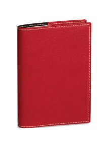 Agenda Le Professeur 21x27cm, 2 semaines sur 2 pages, couverture rouge