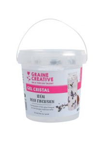 Pot de 800g de gel cristal pour bougies