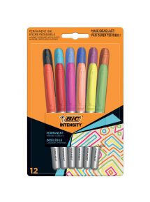 Blister de 12 marqueurs permanents Marking Colors assortis