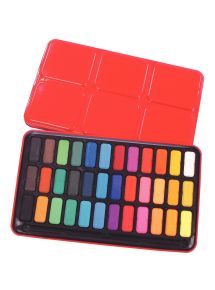 Boîte de 36 godets d'aquarelle