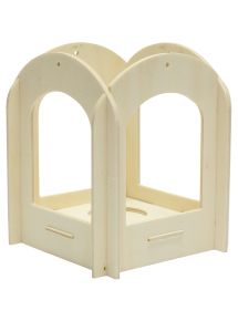 Lanterne en bois à monter