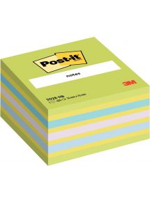 Cube 450 feuilles de notes post-it repositionnables 76x76 mm
