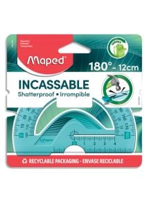 Rapporteur 180° 12cm incassable