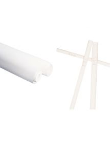 Rouleau de papier kraft 65g 3x0,70m blanc