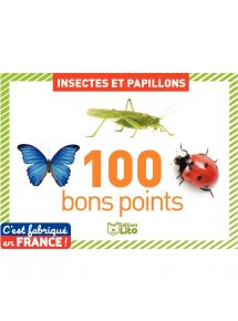 Boîte de 100 images les insectes