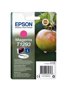 Epson POMME cartouche jet d'encre magenta haute capacité authentique (T129340)