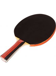Raquette de ping pong en bois revêtement caoutchouc