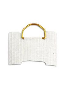 Attache toilée gommée, boîte de 10 