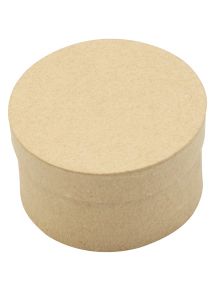 Lot de 10 boîtes rondes en carton
