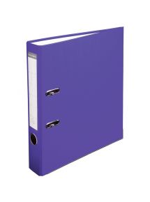 Classeur à levier pour format A4, dos 5 cm, violet