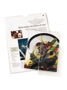 Boîte de 100 étuis en polypropylène 12/100ème pour format A4