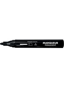 Marqueur permanent pointe ogive noir