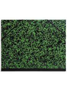 Carton à dessin Annonay vert à élastiques format 52x72cm