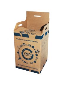 Carton de collecte Owa & des cartouches usagées jet d'encre & laser