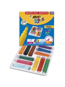 Feutre de coloriage Visa pointe fine, classpack de 144