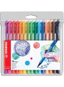 Stylo feutre Point Max tracé moyen 0,8mm, pochette de 15 