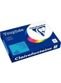 Paquet de 250 feuilles format A3 160g bleu turquoise CLAIREFONTAINE