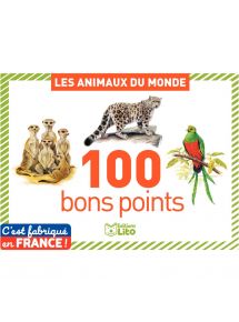 Boîte de 100 images animaux du monde