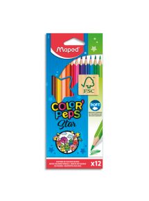 Crayon de couleur Color'Peps, étui de 12 