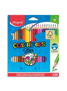 Crayon de couleur Color'Peps, étui de 24