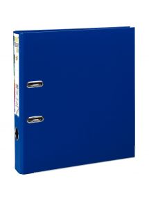 Classeur à levier PREM'TOUCH format A4+, dos 8 cm, bleu foncé