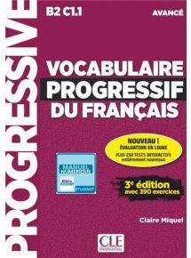 Vocabulaire progressif - Niveau avancé - Manuel numérique élève - Abonnement 1 an