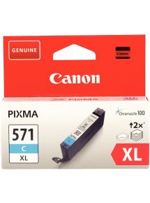 Cartouche jet d'encre Canon CLI-571XL cyan 0332C001AA