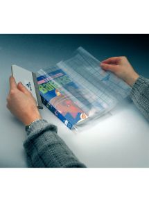 Film adhésif repositionnable transparent en PVC, 0,41x25 m