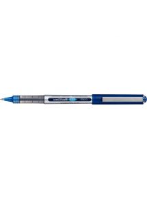 Stylo roller pointe métal Uni Ball Eye, écriture 0,2mm, bleu