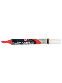 Marqueur tableau blanc Maxiflo pointe biseautée 4,6mm rouge