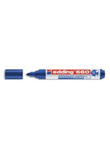 Marqueur effaçable à sec Edding 660, bleu