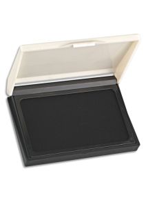 Tampon encreur réencrable, format 10,5x6,5cm, noir