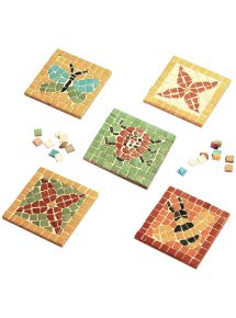 Kit de 12 sous-verre à décorer 9x9cm