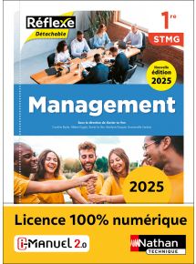 Management - 1re STMG - Coll. Réflexe - Ed. 2025