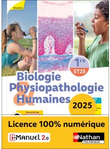 Biologie et physiopathologie humaines - 1re ST2S - Ed. 2025