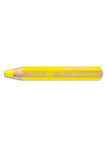 Crayon de couleur multi-talents Woody 3in1 Jaune permanent primaire
