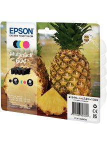 Epson ANANAS / 604 cartouche jet d'encre noire, cyan, magenta et jaune authentique (T10G640)