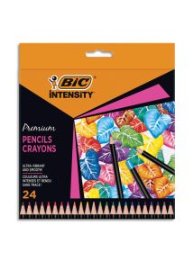 Crayon de couleur Intensity Artistique, pochette de 24