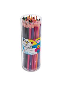 Crayon de couleur O'Color, pot de 48