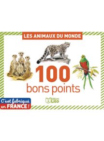 Boîte de 100 images animaux du monde